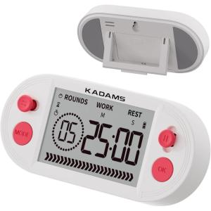 image:imageKADAMS Workout Interval Timer  HIIT Tabata amp EMOM Training with Visual Countdown Ring Magnetic for Gym Home Workouts amp Fitness